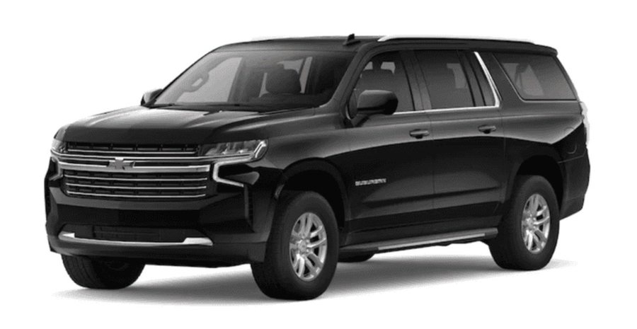 Black Chevrolet Suburban — Hayatt luxury SUV, Redwood City